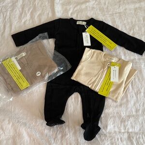 Set of 3 New Baby Barn onesies 3-6 months